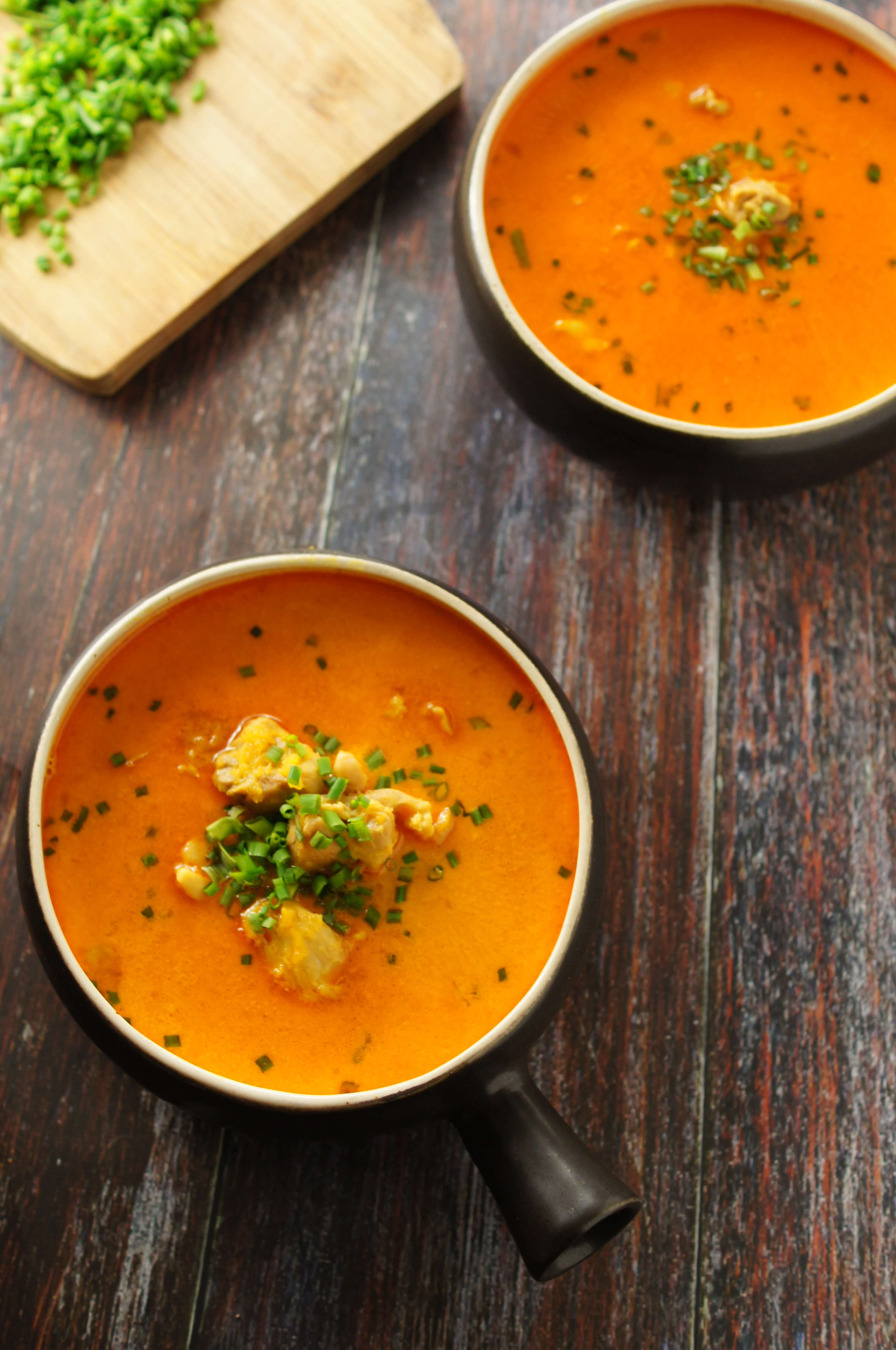 Curried Pumpkin Soup With Chicken - A Real Food Journey